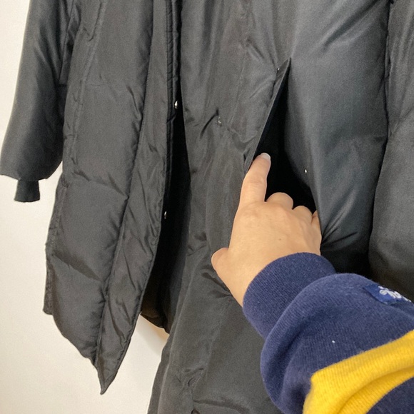 Soia & Kyo Black Puffer Coat with Fur Trim - Picture 7 of 16